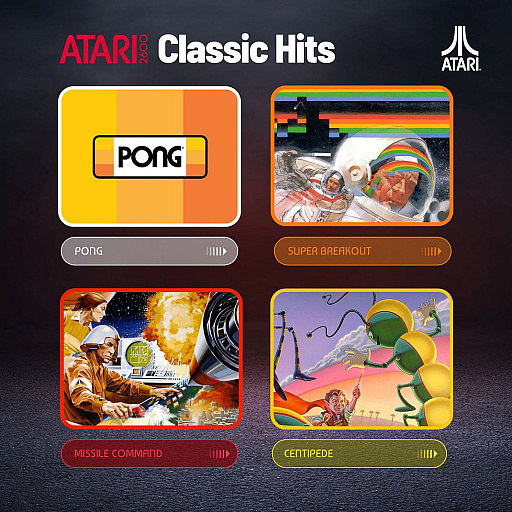 画像ギャラリー No.002のサムネイル画像 / 「Atari 2600」をモチーフに,懐かしの名作をプレイできるスマートウォッチの予約受付を開始