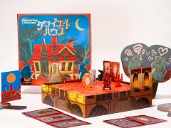 会話禁止の協力型ボードゲーム「クワイエットハウス」，日本語版を5月31日に発売。限られた情報をもとに，彫像の正しい配置を推理しよう