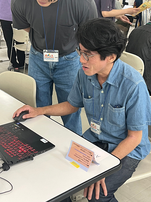 画像ギャラリー No.003のサムネイル画像 / インディ開発者のためのイベント「CREATORS'PLAYGROUND」をレポート。開発者が共に遊び，語り合う大切さを確認できた場