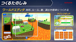 画像ギャラリー No.008のサムネイル画像 / KONAMIが「ワイワイワールド Craft（仮）」を発表。ゲームづくりの“みんな化”を目指した新プロジェクト［TGS2025］