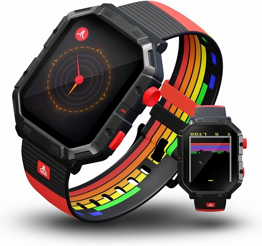 画像ギャラリー No.007のサムネイル画像 / レトロゲームを遊べるスマートウォッチ「My Play Watch」シリーズが10月29日に発売。「スペースインベーダー」「テトリス」など5モデルを展開