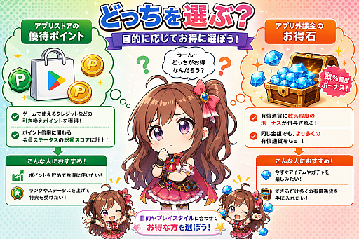 画像ギャラリー No.002のサムネイル画像 / アプリストアの優待か。外部決済のお得石か……う〜〜ん悩ましくない? ユーザー目線で見る“アプリ外課金”の今