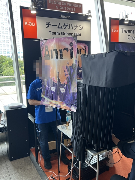 画像ギャラリー No.002のサムネイル画像 / 手に集めた光で敵を撃つ！　ジュブナイル魂が沸き立つハンドジェスチャー・リズムシューティング「ANRI」について語りたい［TGS2026］