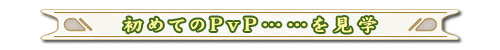 ���Ƥ�PvP�ġĤ򸫳�